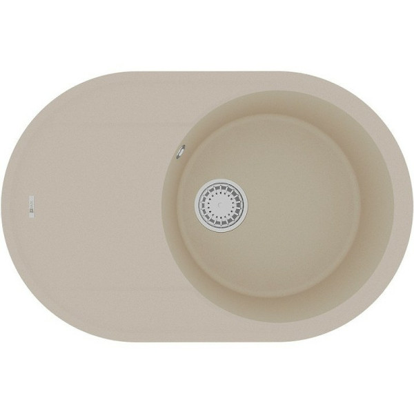 Мойка для кухни врезная Lemark Lacha 760 760x500 бежевый (9910056)