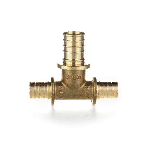 Тройник 25х25х20 мм. Elsen Monolit (латунь) EFA31.252520B