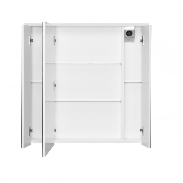 Шкаф зеркальный Roca Ronda 800x145x780 белый матовый, бетон (Z.RU93.0.300.9)