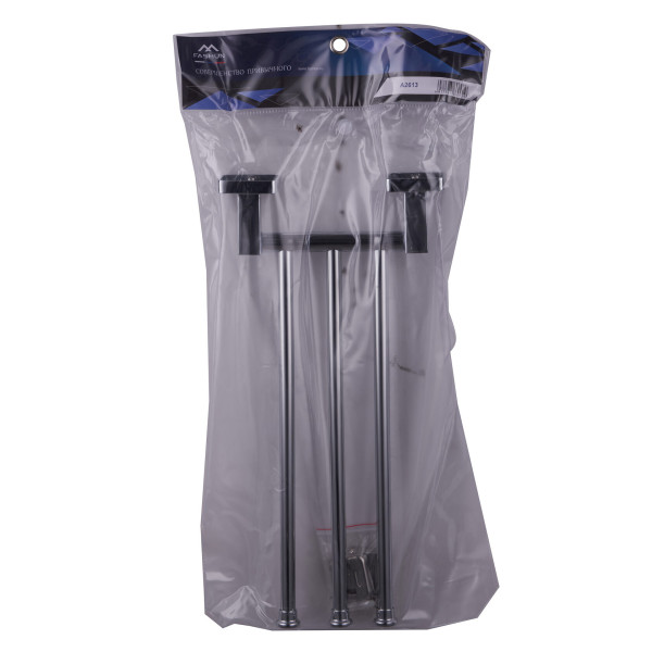 Полотенцедержатель Fashun 3-х реечный поворот. 334х175х60 мм цинк. сплав+нерж. сталь хром (A2613)