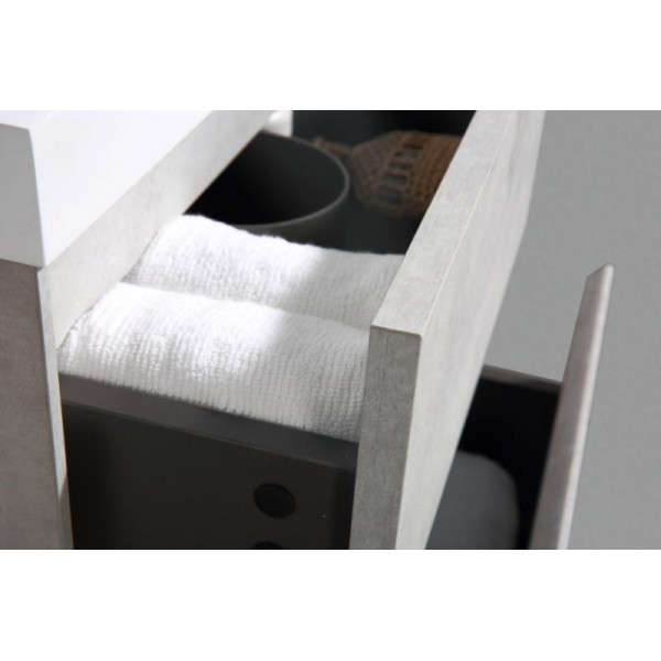 Тумба подвесная BelBagno Pietra Mini 50 см Bianco Lucido (Pietra Mini-500-2C-SO-BL)