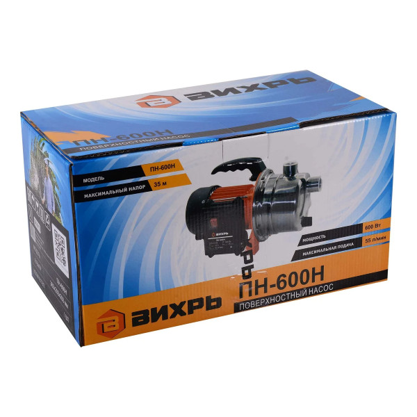 Насос поверхностный Вихрь ПН-600Н (68/4/10)