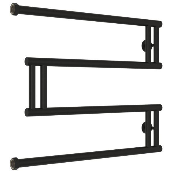 Полотенцесушитель водяной Сунержа High-Tech model M+ 500x650 матовый черный (31-4050-5065)