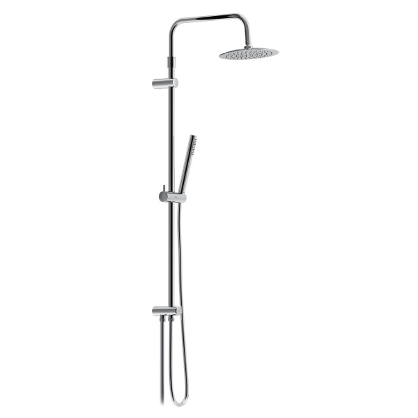 Душевой гарнитур Damixa Scandinavian Pure верх.душ 250 мм, ручн.душ 1 ф, штанга 1050-1450, хром (936000000)