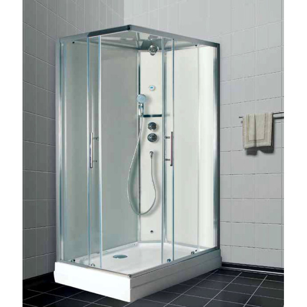 Душевая кабина Timo Ilma 102 R 120x80x223 стекло прозрачное, профиль хром (ILMA-102 R) Душевая кабина Timo Ilma 102 R 120x80x223 стекло прозрачное, профиль хром (ILMA-102 R)