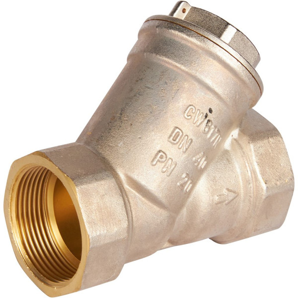 Фильтр косой 1 1/2" Rommer 500 мкр. (никель) RFW-0001-000040 Фильтр косой 1 1/2" Rommer 500 мкр. (никель) RFW-0001-000040
