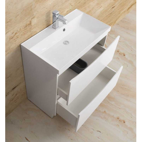 Тумба подвесная BelBagno Marino 60 см Bianco Lucido (Marino-600-2C-SO-BL-P)