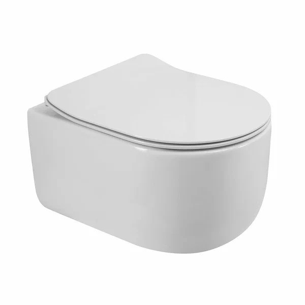 Унитаз подвесной BelBagno Soft безободковый (BB084CH-TOR/BB2034SC)