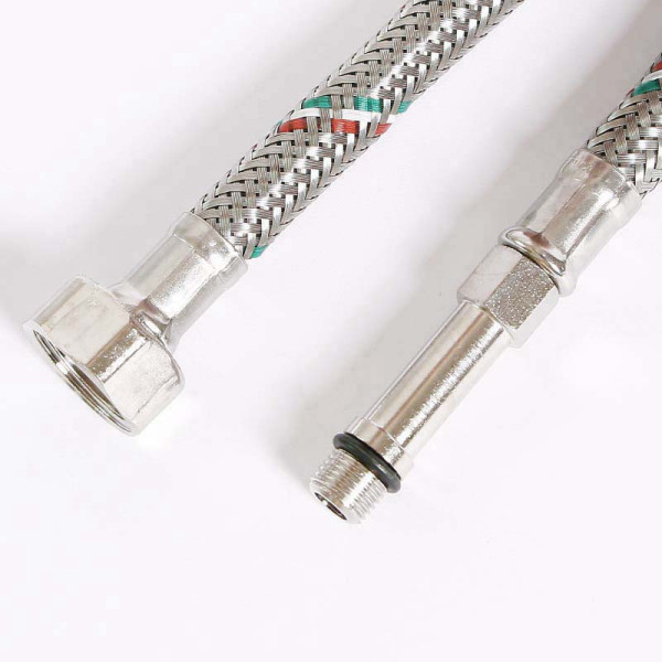 Подводка гибкая для смесителя Uni-Fitt 1500 мм 1/2"*МL10х1 удл. штуцер DN 8 оплётка из нерж. стали (503S2815)