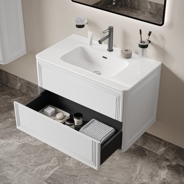 Тумба подвесная Iddis Oxford Neo 80 см белый подходит умыв. 0108000i28 (OXN80W0i95)