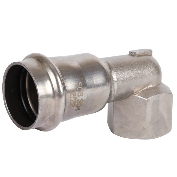 Переход угловой 28х3/4"В Rommer из нержавеющей стали (пресс) (RSS-0009-002834) Переход угловой 28х3/4"В Rommer из нержавеющей стали (пресс) (RSS-0009-002834)