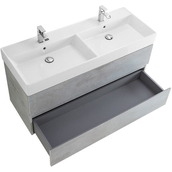 Тумба подвесная Cezares Molveno 46 120x50 Beton (MOLVENO 46-120-2C-SO-2-BET) Тумба подвесная Cezares Molveno 46 120x50 Beton (MOLVENO 46-120-2C-SO-2-BET)