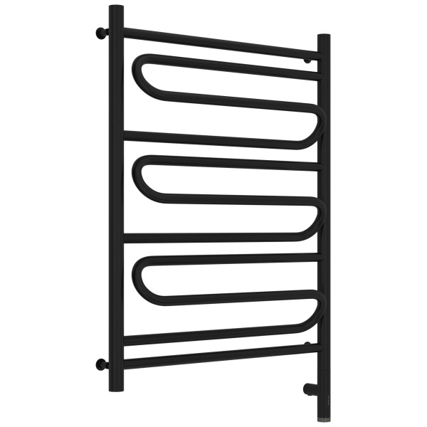 Полотенцесушитель электрический Сунержа Элегия 3.0 800x600 провод справа матовый чёрный (31-5819-8060)