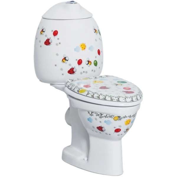 Бачок для унитаза Creavit Cucuk белый (CK400-00CB00E-FF00)