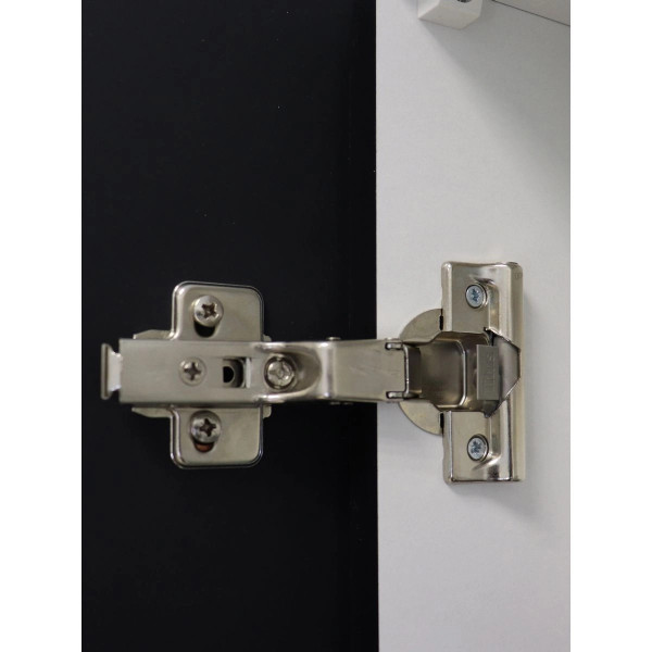 Шкаф зеркальный Континент Eltoro black LED 360х1560 (МВК112)