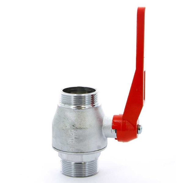 Кран Itap 1 1/2" НН шаровый (красная ручка) (0990112)