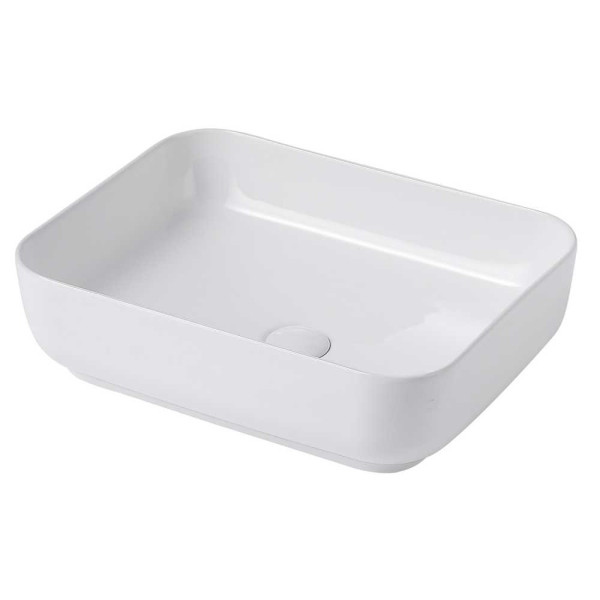 Раковина накладная ABBER Rechteck 50x39 белая (AC2202)