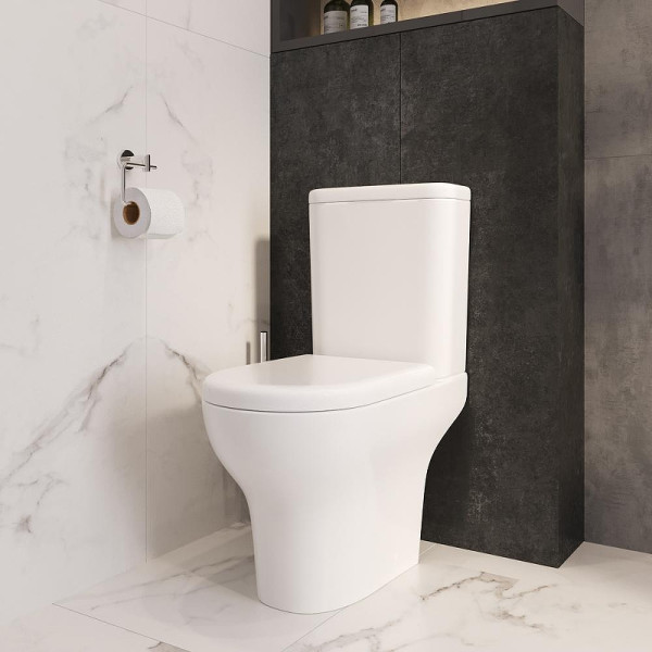 Унитаз компакт с бачком Vitra Zentrum белый с сиденьем микролифт (9824B003-7219)