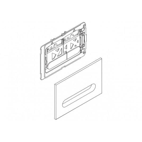 Клавиша смывная BelBagno Prospero хром матовый (BB006-PR-CHROME.M) Клавиша смывная BelBagno Prospero хром матовый (BB006-PR-CHROME.M)