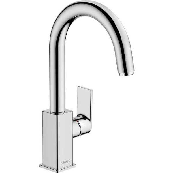 Смеситель для раковины Hansgrohe Vernis Shape хром, с донным клапаном (71564000)