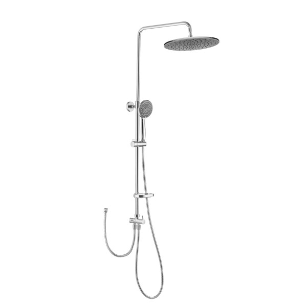 Душевой гарнитур Swedbe Calypso хром, серый (5101G1)