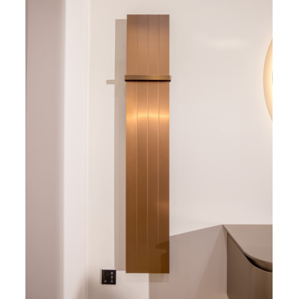 Полотенцесушитель электрический Boheme Flat 250x1500 BRB (брашированная бронза) (725-BRB)