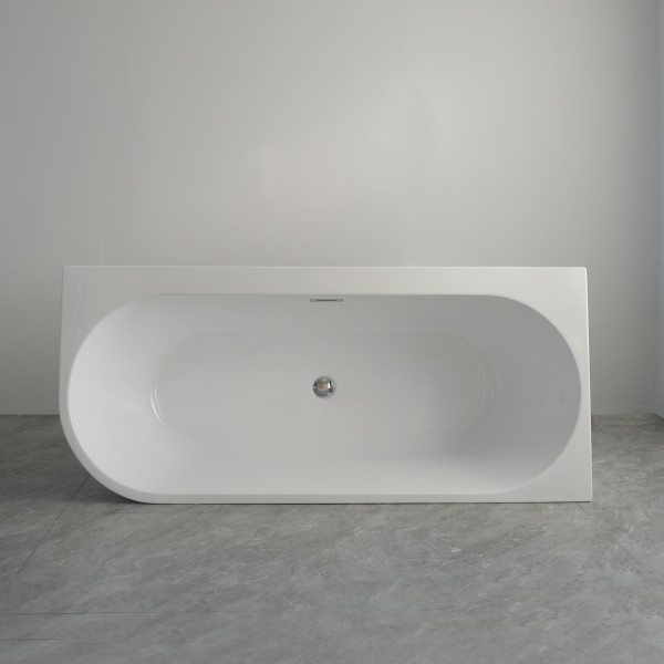 Ванна акриловая Azario Lago Garda 160x75x58 белая правосторонняя (AZ-6724-A2 R 16075)