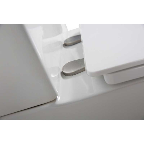 Сиденье для унитаза BelBagno с soft close белое (BB045/051SC)