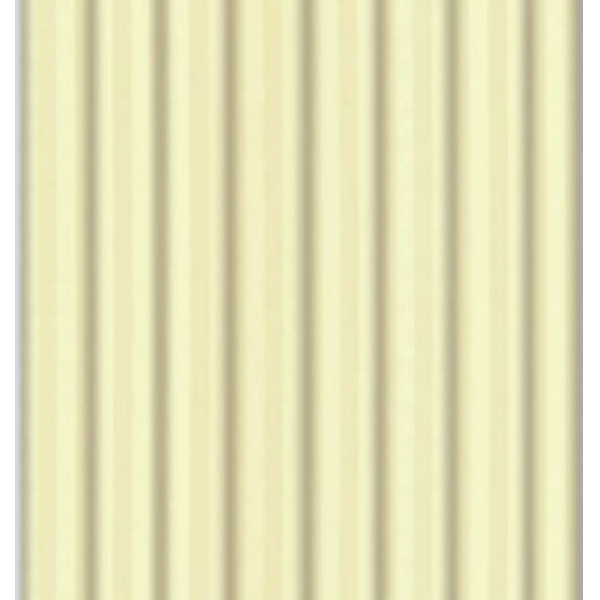 Шторка для ванны текстиль Fashun 1800x2000 полиэстер жёлтый в едва заметную вертикальную полоску (A8602)