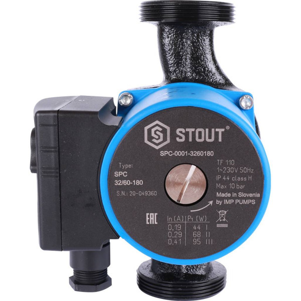 Насос циркуляционный Stout 32/60-180 (SPC-0010-3260180)
