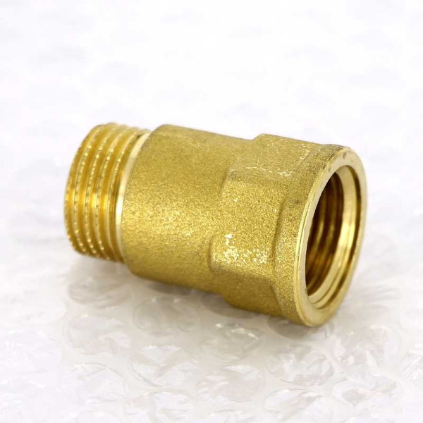 Удлинитель шестигранный 1/2"х20 мм. Tiemme (латунь) (1500204 / 1220G002004) Удлинитель шестигранный 1/2"х20 мм. Tiemme (латунь) (1500204 / 1220G002004)
