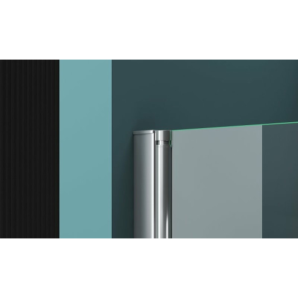 Душевой уголок BelBagno Albano 70x100 стекло прозрачное, профиль хром (ALBANO-ASH-1-70/100-C-Cr)