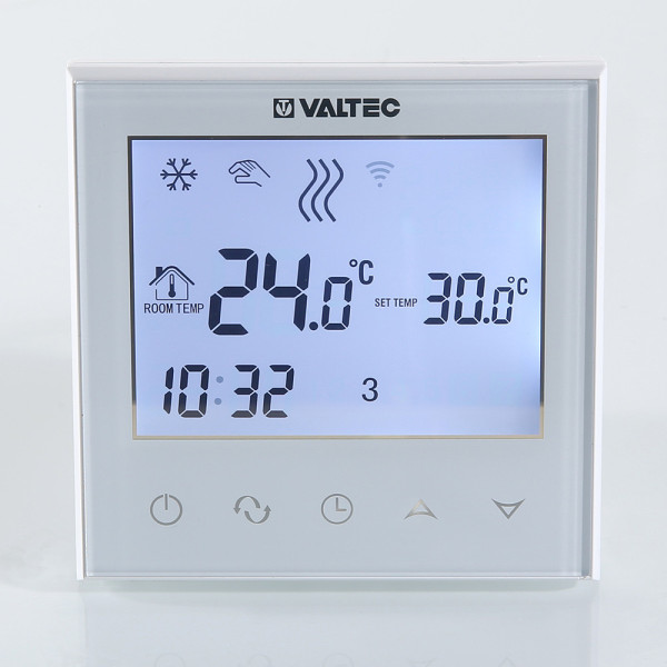 Хронотермостат Valtec электронный комнатный с Wi-Fi Хронотермостат Valtec электронный комнатный с Wi-Fi
