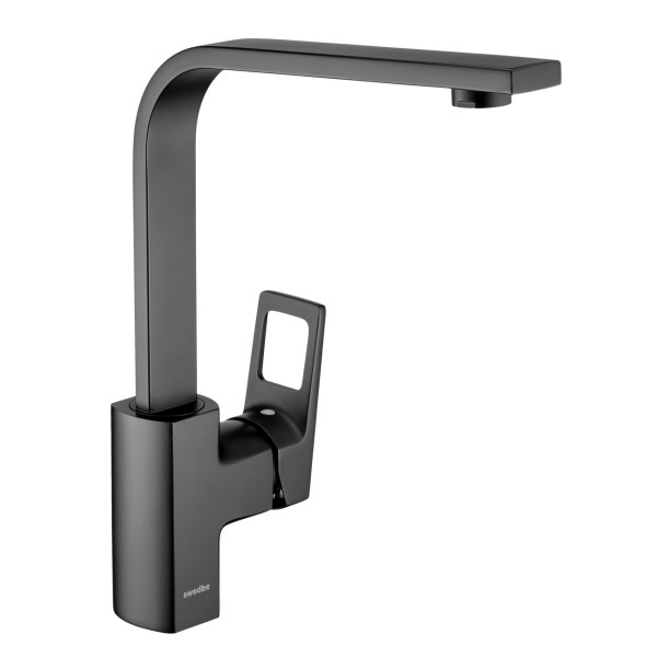 Смеситель для кухни Swedbe Kronos черный (2041B) Смеситель для кухни Swedbe Kronos черный (2041B)