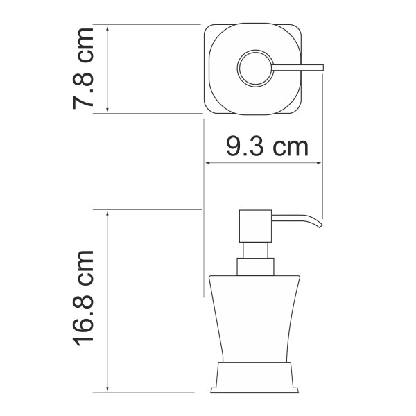 Дозатор WasserKRAFT Amper (K-5499W)