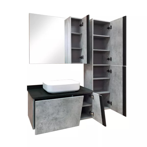 Пенал подвесной Comforty Эдинбург 400x400x1600 дуб светлый (00004147998) Пенал подвесной Comforty Эдинбург 400x400x1600 дуб светлый (00004147998)