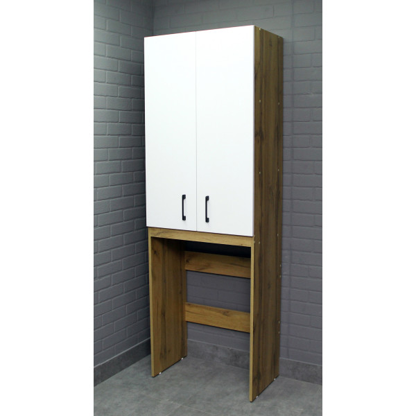 Шкаф над стиральной машиной 650 Craft белый матовый (разобранный) Домино (DCr2220H) Шкаф над стиральной машиной 650 Craft белый матовый (разобранный) Домино (DCr2220H)