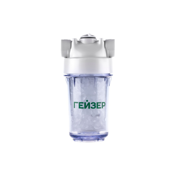 Фильтр колбовый Гейзер 1ПФД 1/2" 5SL (с полифосфатом для защиты от накипи) (32072)