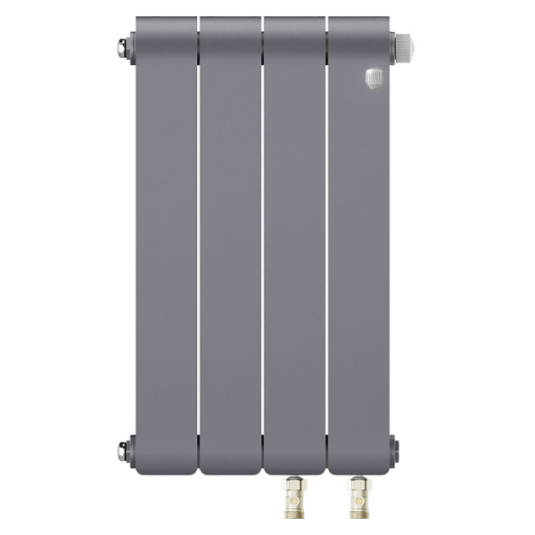 Радиатор биметаллический Royal Thermo Infinity 500 Silver Satin VR80 (4 секции) Серебристый (RTINSSVR805004) Радиатор биметаллический Royal Thermo Infinity 500 Silver Satin VR80 (4 секции) Серебристый (RTINSSVR805004)