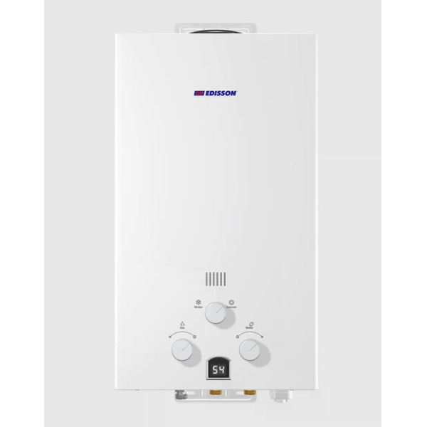 Колонка газовая Edisson Eco E 20 D 20 кВт белая (361501) Колонка газовая Edisson Eco E 20 D 20 кВт белая (361501)
