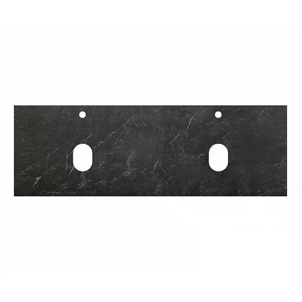 Столешница BelBagno 120,4x46,2 Marmo Nero Opaco (KEP-120-2-MNO)