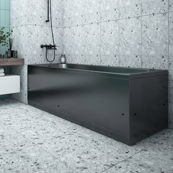 Экран торцевой для ванны Melodia Blues Black 70 (MPL012700bk) Экран торцевой для ванны Melodia Blues Black 70 (MPL012700bk)