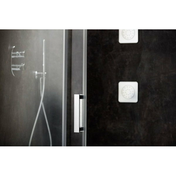 Душевой уголок Ravak Matrix 90x120x195 стекло прозрачное, профиль хром (0WLG7C0Z1)