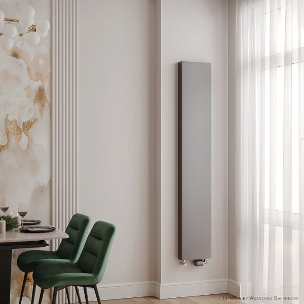 Дизайн-радиатор Royal Thermo Flat 300х1800 (ниж. подкл.) Silver Satin (F-300-1800/SS) Дизайн-радиатор Royal Thermo Flat 300х1800 (ниж. подкл.) Silver Satin (F-300-1800/SS)