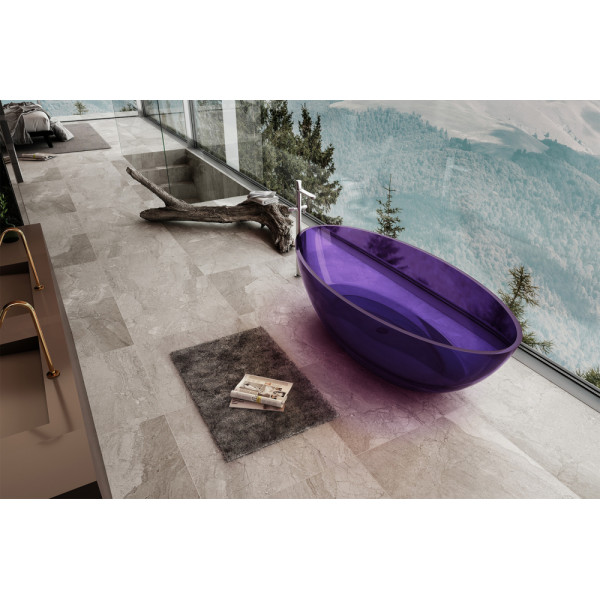 Ванна прозрачная Abber Kristall 180x85 фиолетовая (AT9702Amethyst) Ванна прозрачная Abber Kristall 180x85 фиолетовая (AT9702Amethyst)