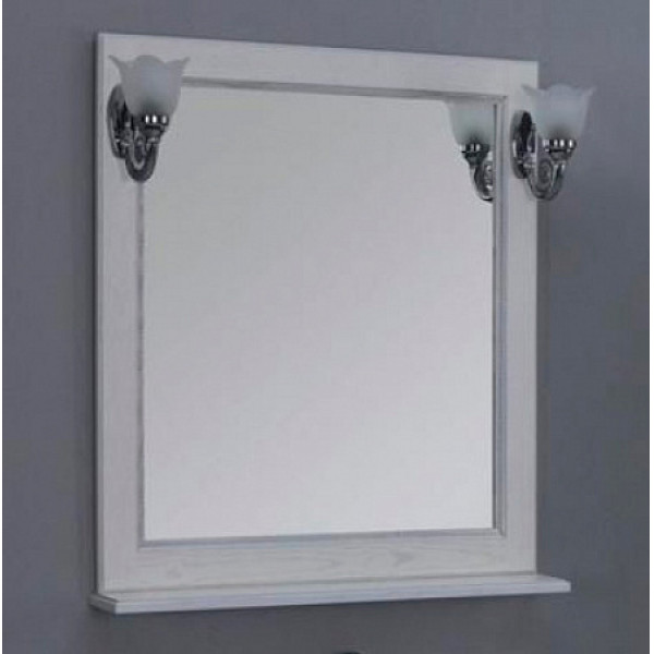 Зеркало Aquaton Жерона 85 белое серебро (1A158702GEM20)