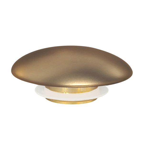 Накладка на слив для раковины Abber золото матовое, керамика (AC0014MMG) Накладка на слив для раковины Abber золото матовое, керамика (AC0014MMG)