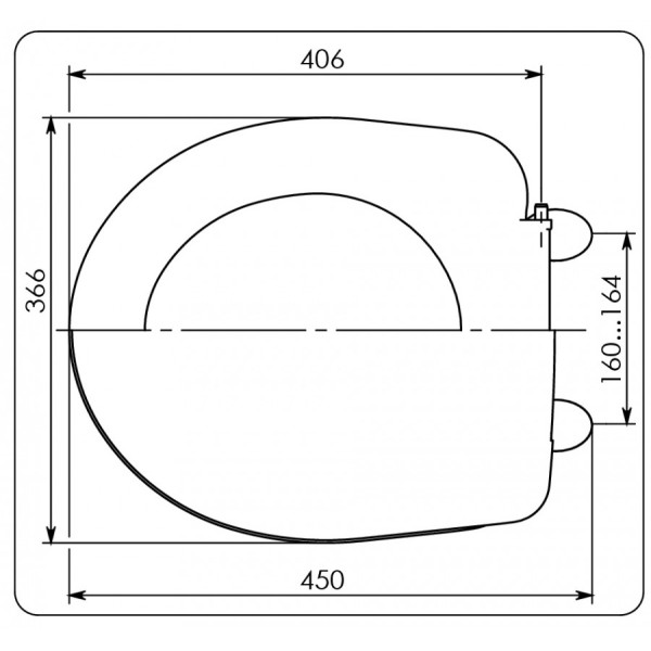 Сиденье для унитаза Santek Бореаль белое (1WH301949)