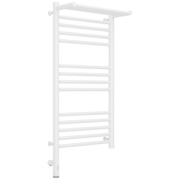 Полотенцесушитель электрический Сунержа Богема 3.0 800x400 с полочкой провод слева матовый белый (30-5806-8040) Полотенцесушитель электрический Сунержа Богема 3.0 800x400 с полочкой провод слева матовый белый (30-5806-8040)