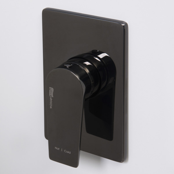 Смеситель для душа WasserKRAFT Glan черный глянцевый (6651) Смеситель для душа WasserKRAFT Glan черный глянцевый (6651)